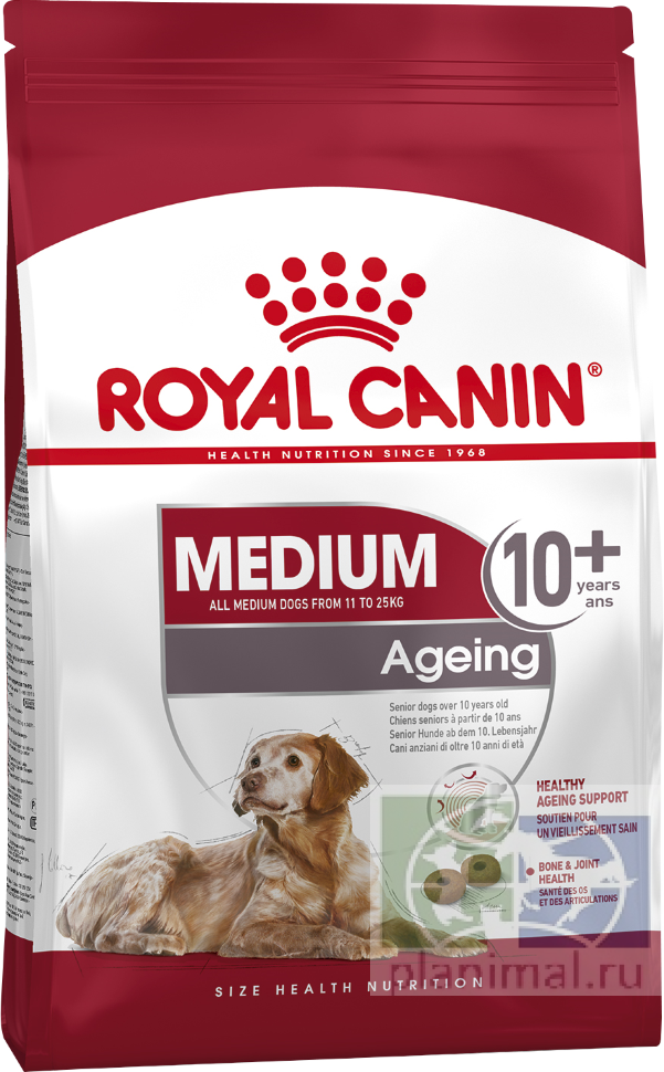 RC Medium Ageing 10+, Корм для собак старше 10 лет, 15 кг