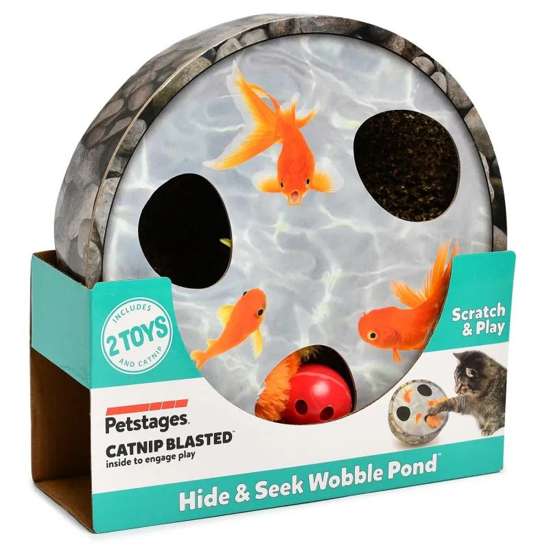 Petstages: игрушка Трек "Hide & Seek Воблер", для кошек