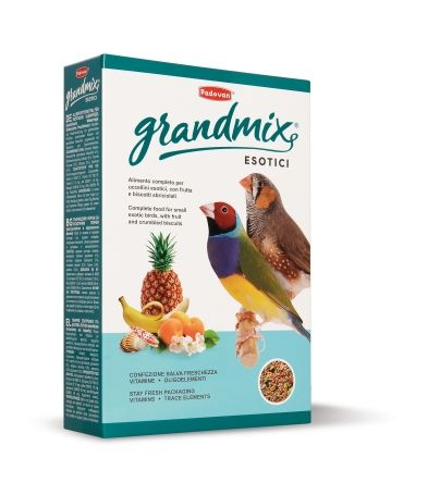 Padovan GrandMix esotici rомплексный корм для маленьких экзотических птиц, 400 гр.