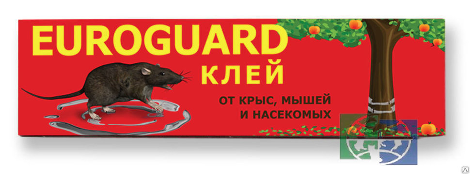 Клей EG euroguard для отлова грызунов, насекомых, 135 гр.