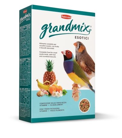 Padovan GrandMix esotici комплексный корм для маленьких экзотических птиц, 1 кг