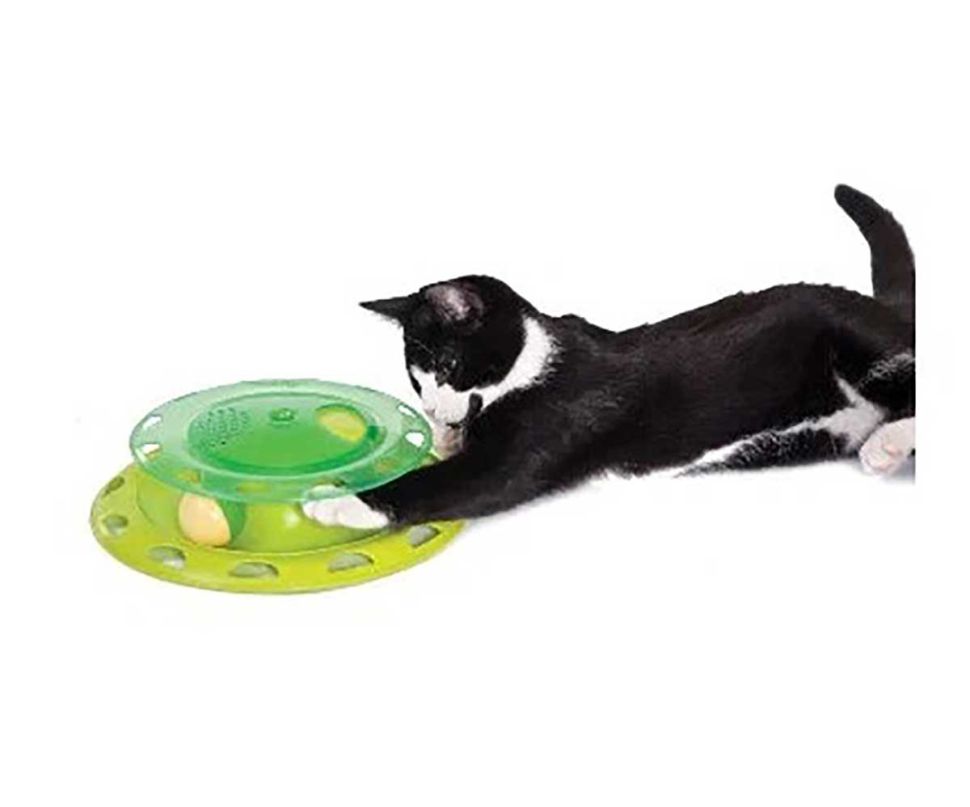 Petstages: игрушка Трек с контейнером для кошачьей мяты, для кошек