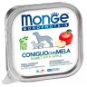 Monge Dog Monoprotein Fruits консервы для собак паштет из кролика с яблоком 150 гр.