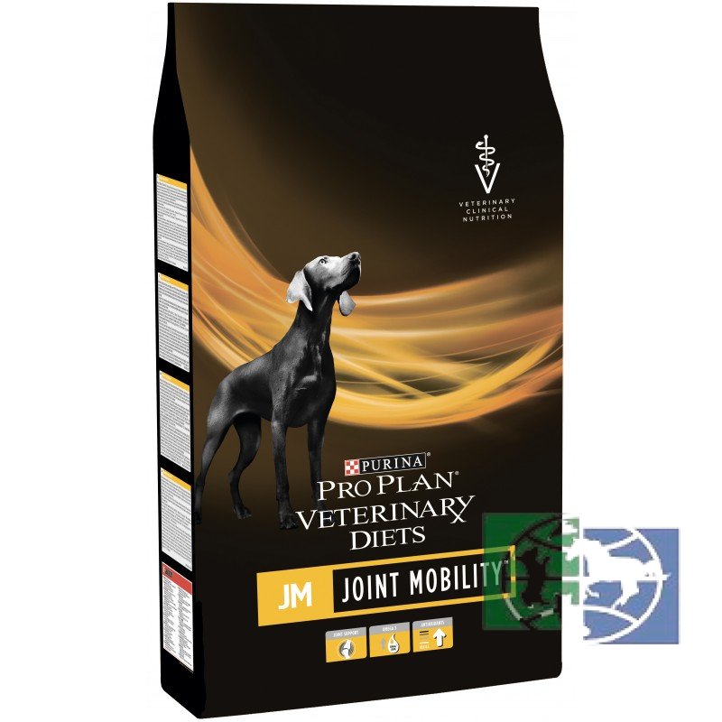 Сухой корм Purina Pro Plan Veterinary Diets JM для собак всех пород при заболеваниях суставов, пакет, 3 кг