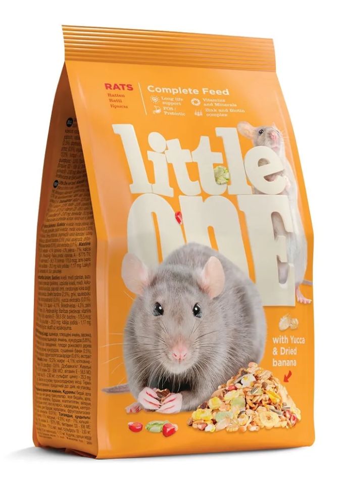 Little One: Корм для крыс, 900 гр.