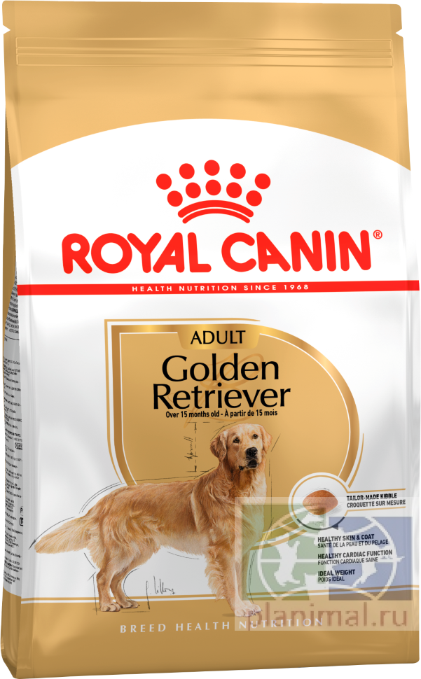 RC Golden Retriever корм для Голден ретриверов старше 15 месяцев, 12 кг