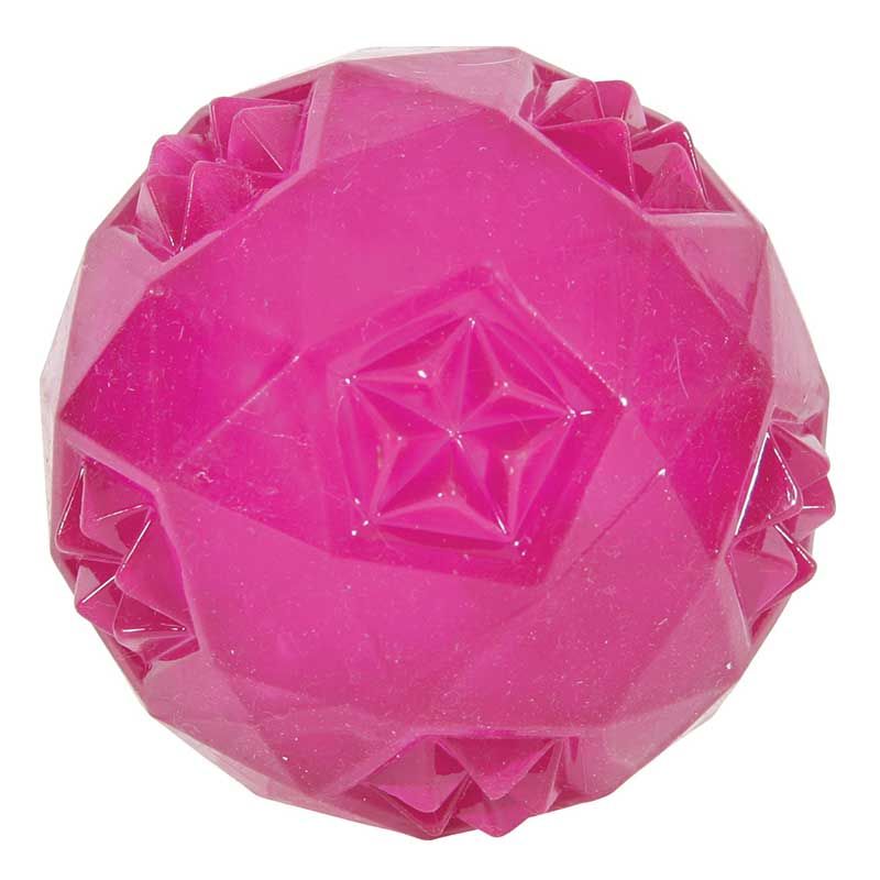 Zolus: Игрушка для собак Мяч, термопластичная резина, 7,5 см, малиновый, арт. 479075FRA