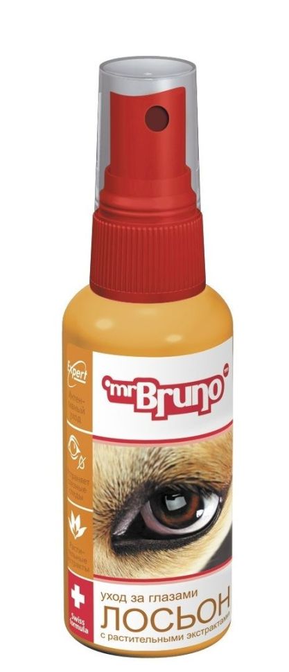 Экопром: Mr. Bruno, лосьон для глаз собак, 50 мл