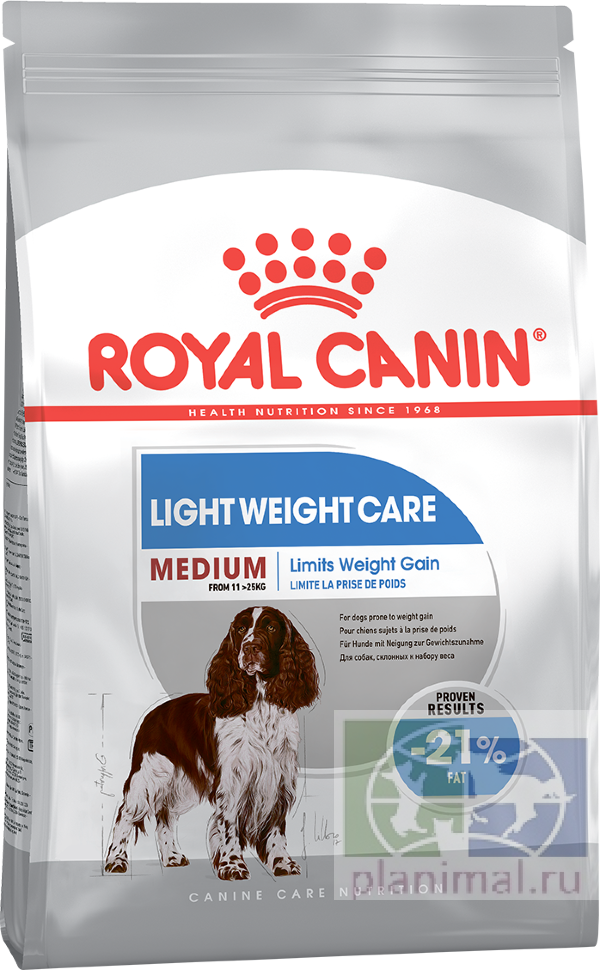 RC MEDIUM LIGHT WEIGHT CARE Корм для собак, предрасположенных к полноте, 3 кг