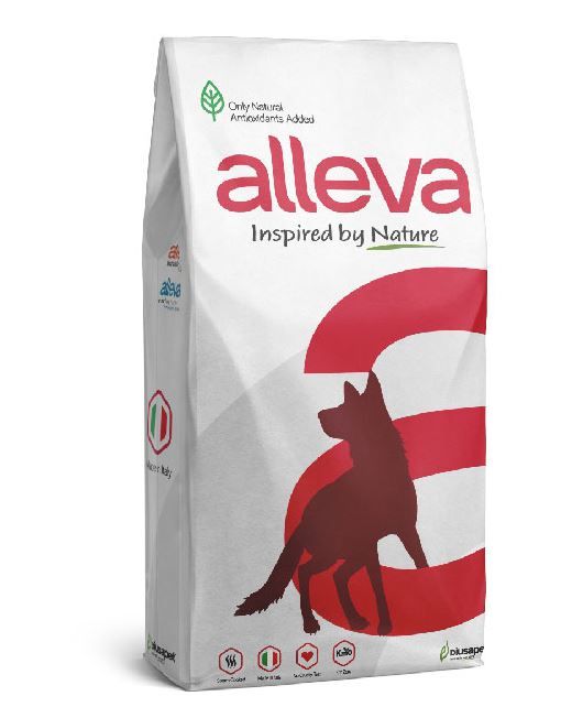 Alleva: Натурал, корм для взрослых собак, с курицей и тыквой, Медиум, 12 кг