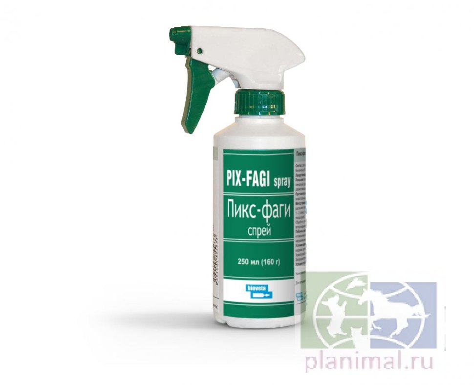 Пикс-фаги спрей, аэрозоль для наружного применения: пикс фаги  комплекс - 20%, 160 мл