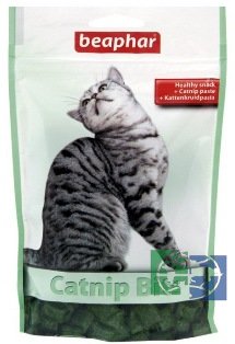 Beaphar: подушечки 150 гр, "Catnip Bits" с/кошач. мятой д/кошек 13249