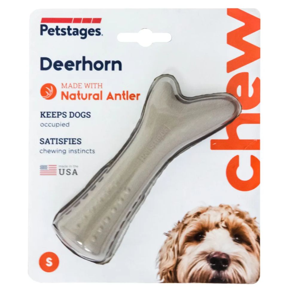 Petstages: игрушка Deerhorn, с оленьими рогами, маленькая, для собак, 12 см 