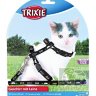 Trixie: Шлейка для котят и мелких кошек, нейлон 21/32 см, 8 мм, арт. 4144