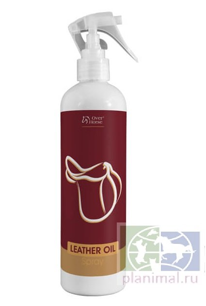 OVER Horse: Leather Oil Spray, масло-спрей для кожаной амуниции, 400 мл