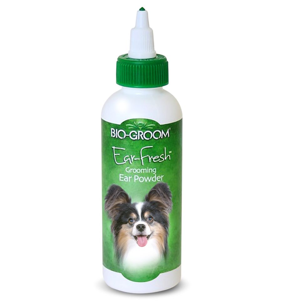 Bio-Groom: Ear Fresh, ухаживающая пудра, для ушей кошек и собак, 24 гр