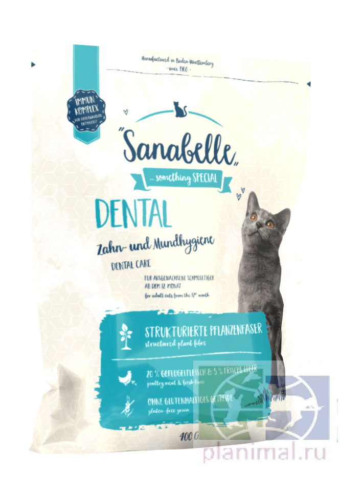 Sanabelle Dental сухой корм для кошек 0,4 кг