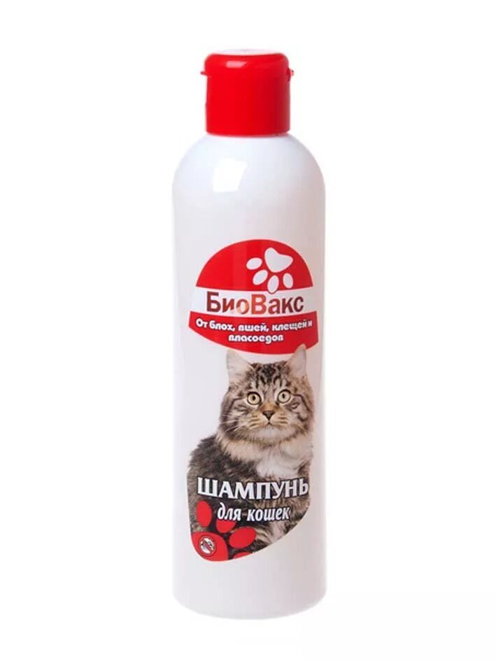 Биовакс: шампунь для кошек, инсектицидный, 200 мл