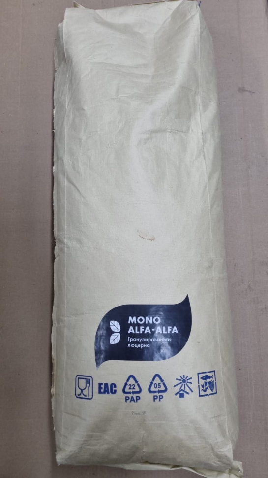 Be:Natu  Mono Alfa-alfa гранулированная люцерна для лошадей, 20 кг