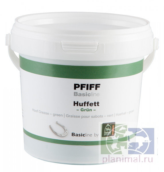 Pfiff: BasiclineHuffett green, мазь для копыт зеленая, 0,5 кг