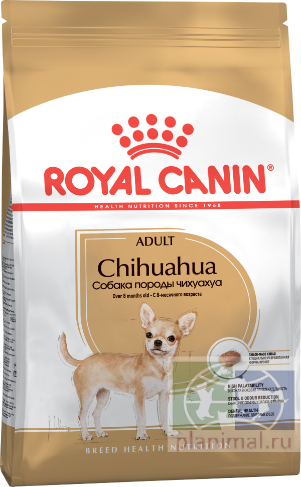 RC Chihuahua Adult для собак породы чихуахуа в возрасте с 8 месяцев и на протяжении всей жизни, 1,5 кг