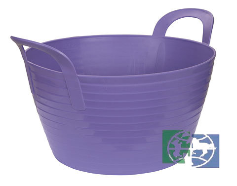 Kerbl: Кормушка гибкий пластик, таз. 12 л., фиолетовый, арт. 323531