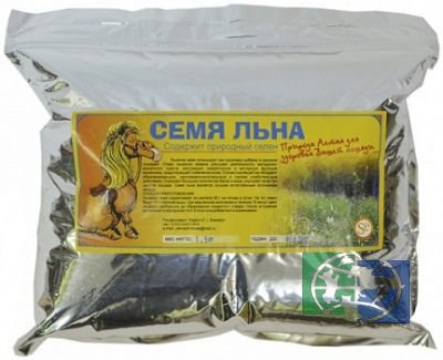 Идальго: Семя льна, 1,5 кг зип-пакет