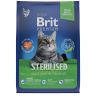 Brit: Premium, Сухой корм с курицей, для стерилизованных кошек, Cat Sterilised Chicken, 400 гр.