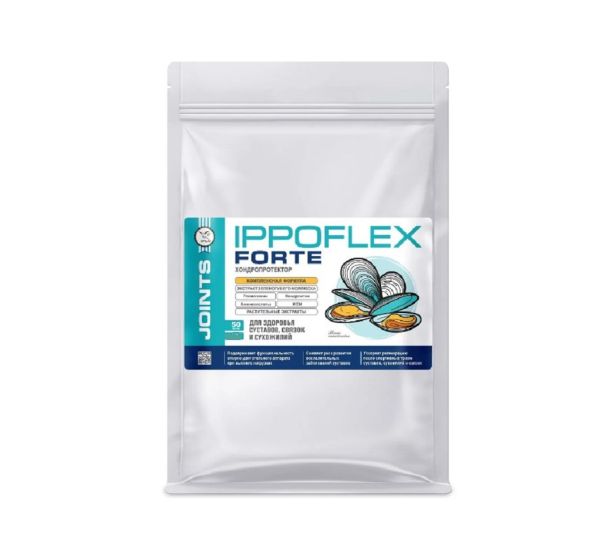 Пробио: Иппофлекс форте, комплекс хондропротекторов для лошадей, эко-упаковка 640 гр.