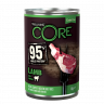Wellness CORE 95 консервы из ягненка с тыквой для взрослых собак 400 гр.