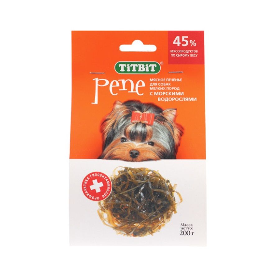 TiTBiT: Печенье PENE с морскими водорослями, 200 гр.
