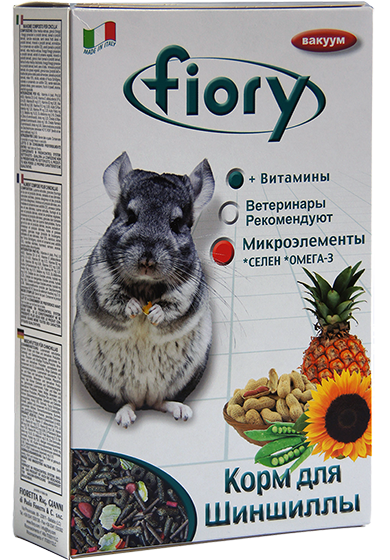 Fiory Superpremium Cincy корм для шиншилл, 800 гр.