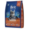 Brit: Premium, Сухой корм с курицей, для кошек домашнего содержания, Cat Indoor, 400 гр.