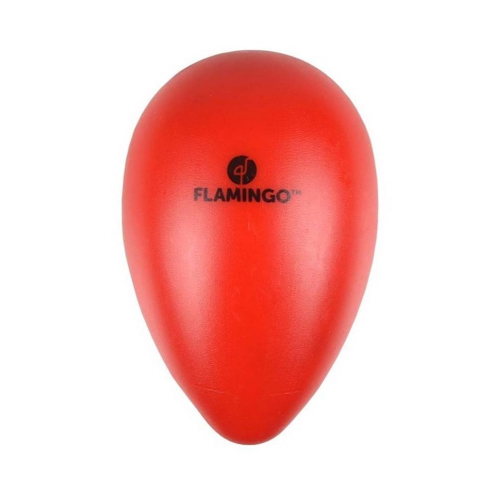 Flamingo: Игрушка для собак Яйцо красное 8,5 х 12,5 см, пластик