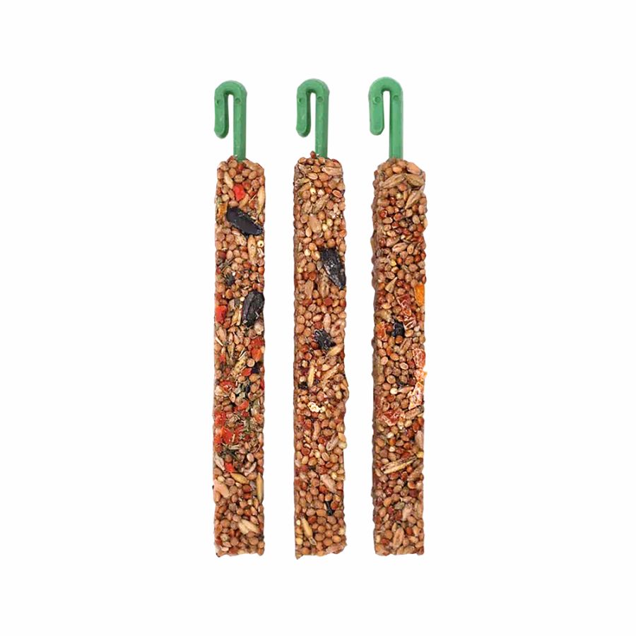 Snax: Ассорти Зерновые палочки, для грызунов: овощи, шиповник, абрикос, 3 шт., 75 г