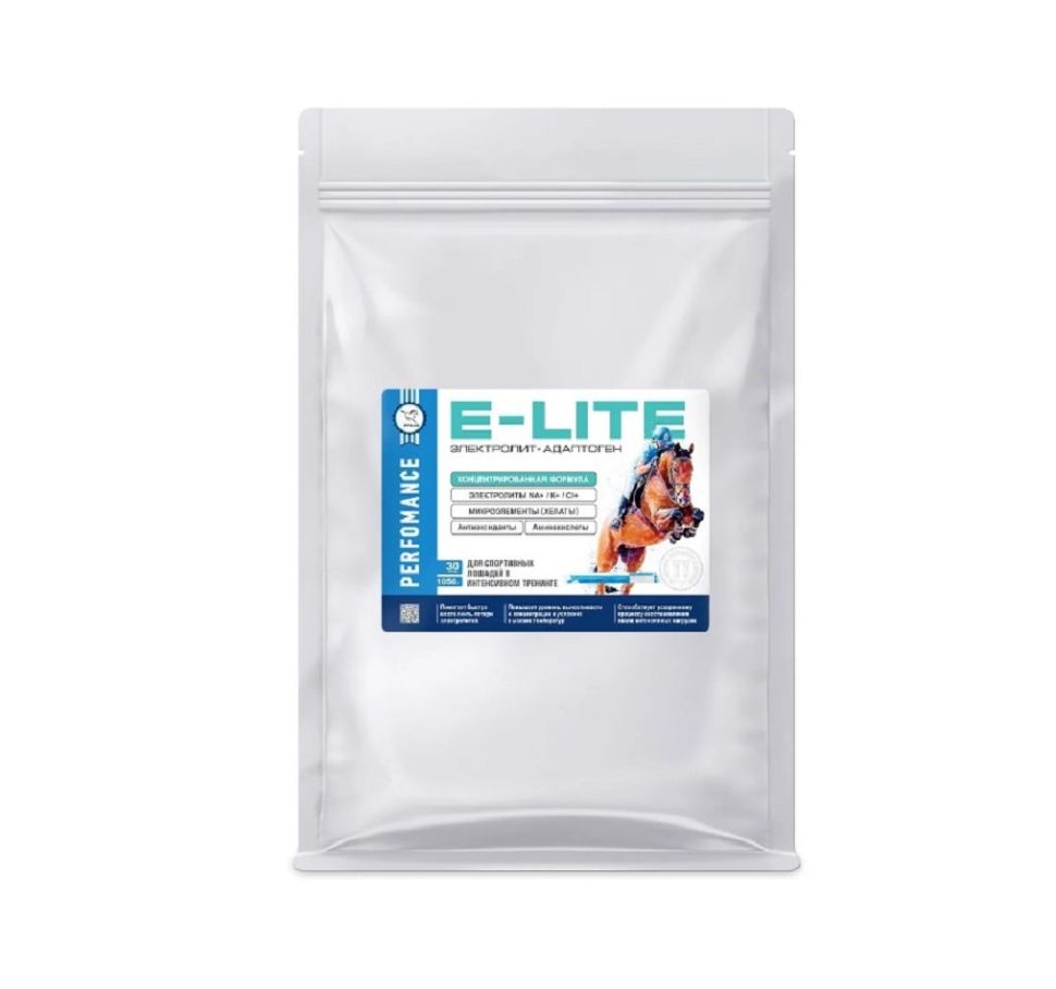 Пробио: Иппоперфект Э-лайт Ippoperfect E-LYTE электролиты с микроэлементами, аминокислотами, эко-пак 1050 гр.