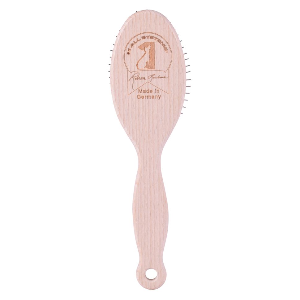 1 All Systems: Pin brush массажная щетка, овальная, большая зубцы, 27 мм