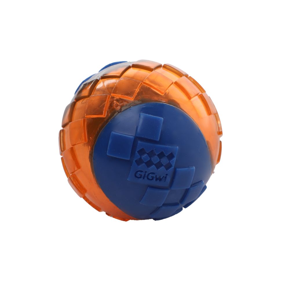GiGwi: Игрушка для собак Три мяча с пищалкой 5см, серия GiGwi BALL, 75326