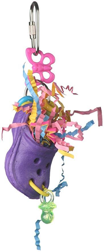 Super Bird:  Игрушка для волнистых и средних попугаев "What a Croc!"