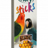 Fiory Sticks лакомство с мёдом для средних попугаев (корелл, неразлучников, какаду и т.п.), вакуум, 2 палочки по 60 гр., 120 гр.