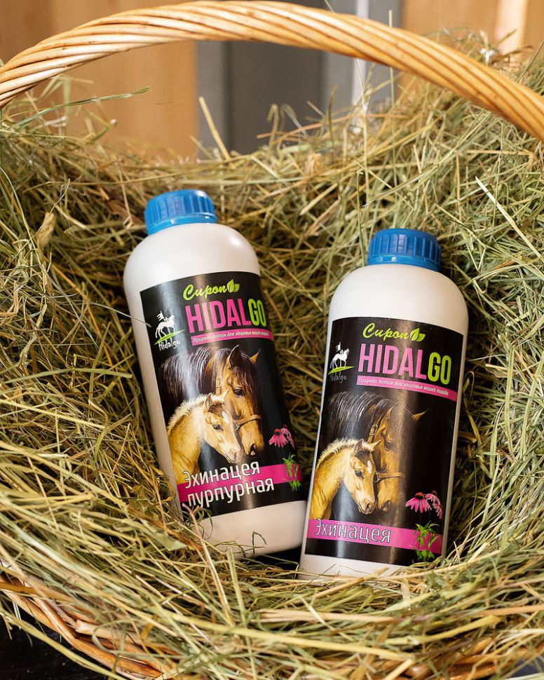 Идальго: Сироп Эхинацеи пурпурной, 1 л.