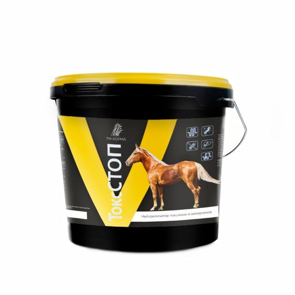ТМ-Корма: ТоксСтоп комплекс против колик и аллергии для лошадей 6,5 кг