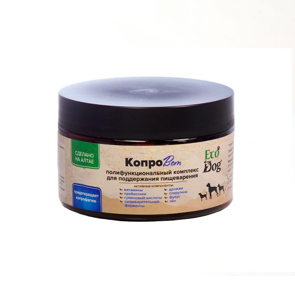 Идальго: ЭкоДог КопроВет добавка для предотвращения копрофагии для собак, 150 гр.