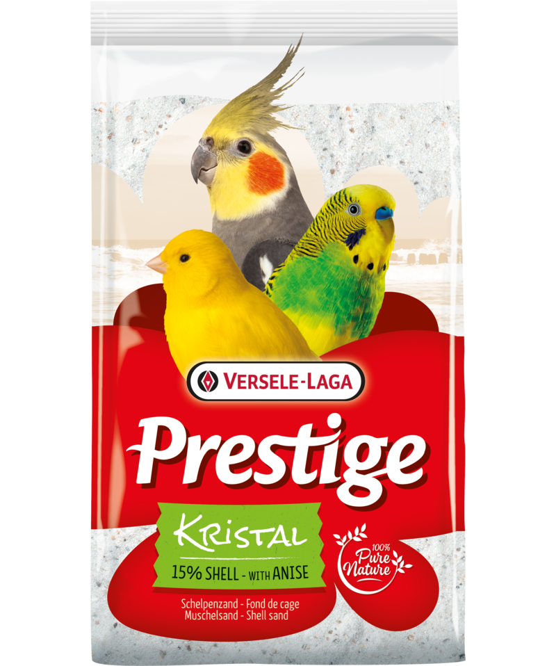 Versele-Laga песок с ракушечником для птиц Prestige Kristal Shell Sand 5 кг