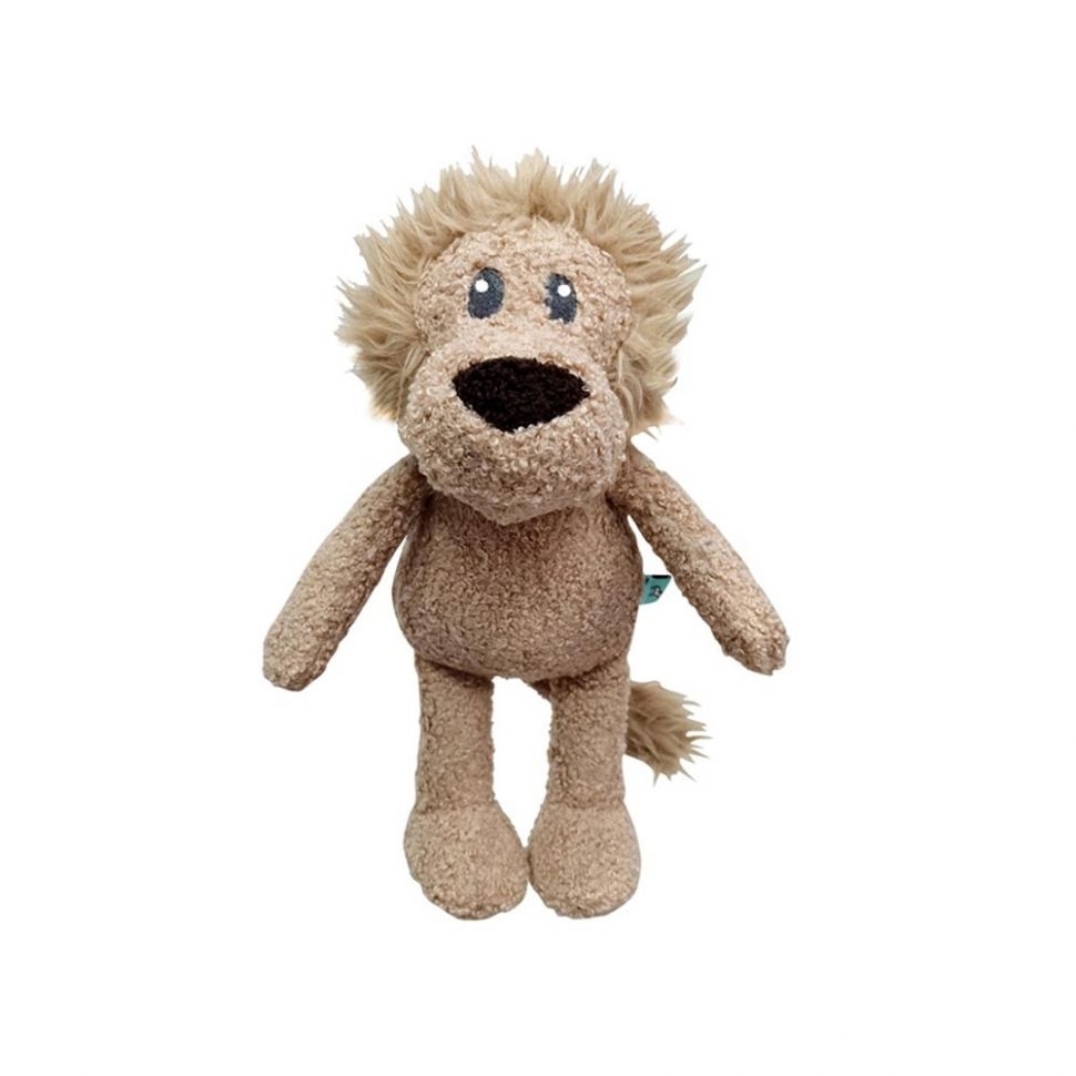 Tufflove: игрушка Лев, бежевый, для собак, 30 см