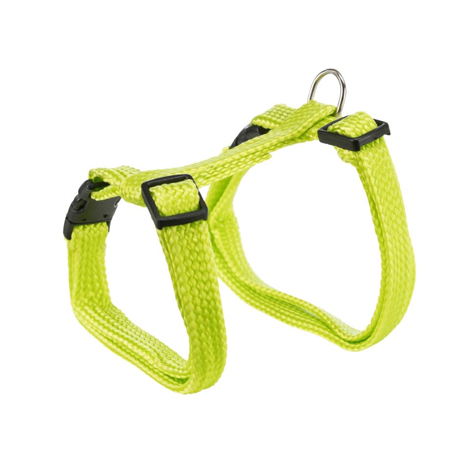 Trixie: Шлейка с поводком, для кошки, нейлон, разные цвета, 22-42 см/10 мм, арт. 4185