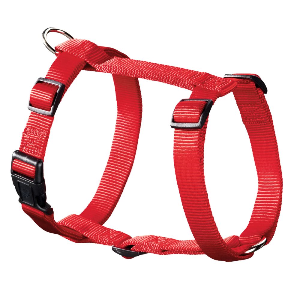 Hunter: Smart, шлейка для собак, Ecco Sport XS (23-35/25-41 см) нейлон, красная
