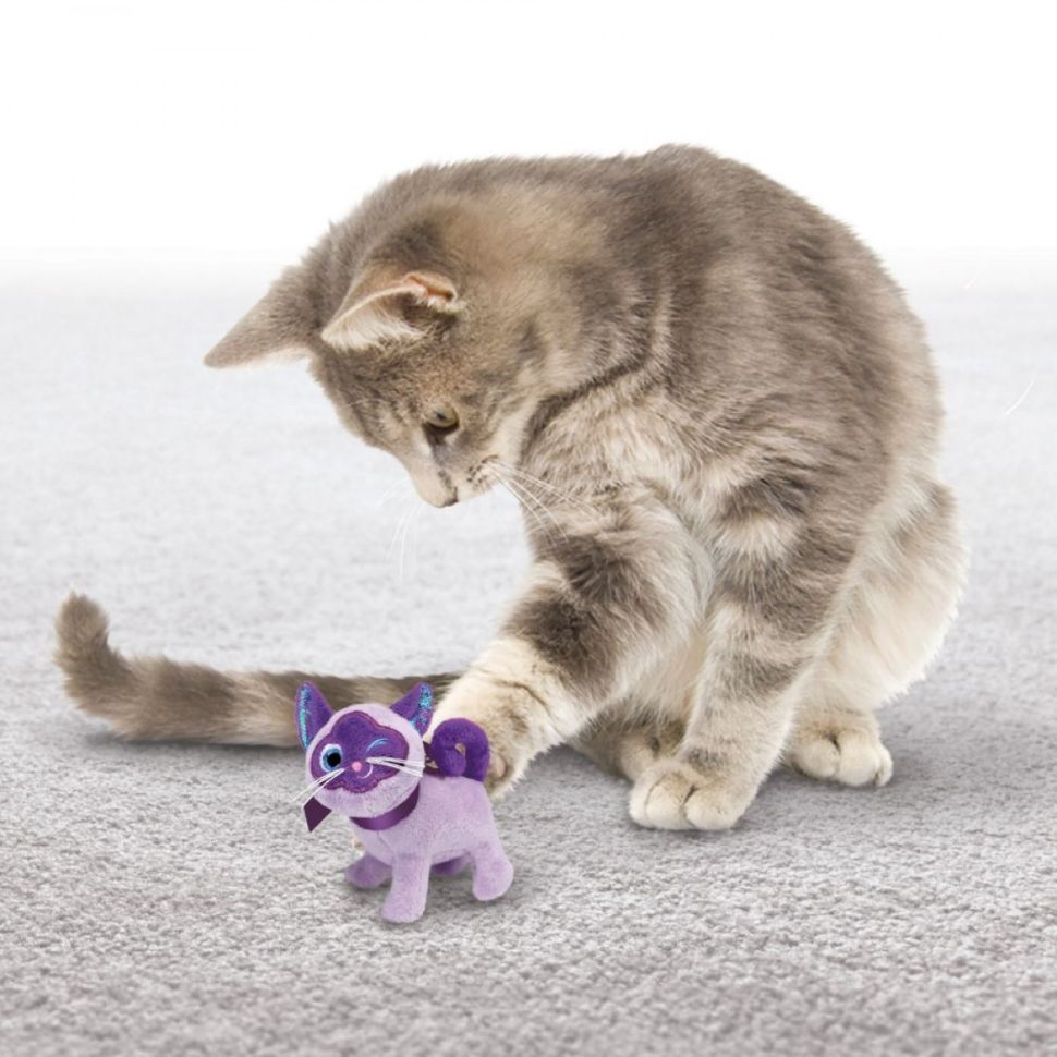 KONG игрушка для кошек Crackles Кошка, хрустит, с кошачьей мятой