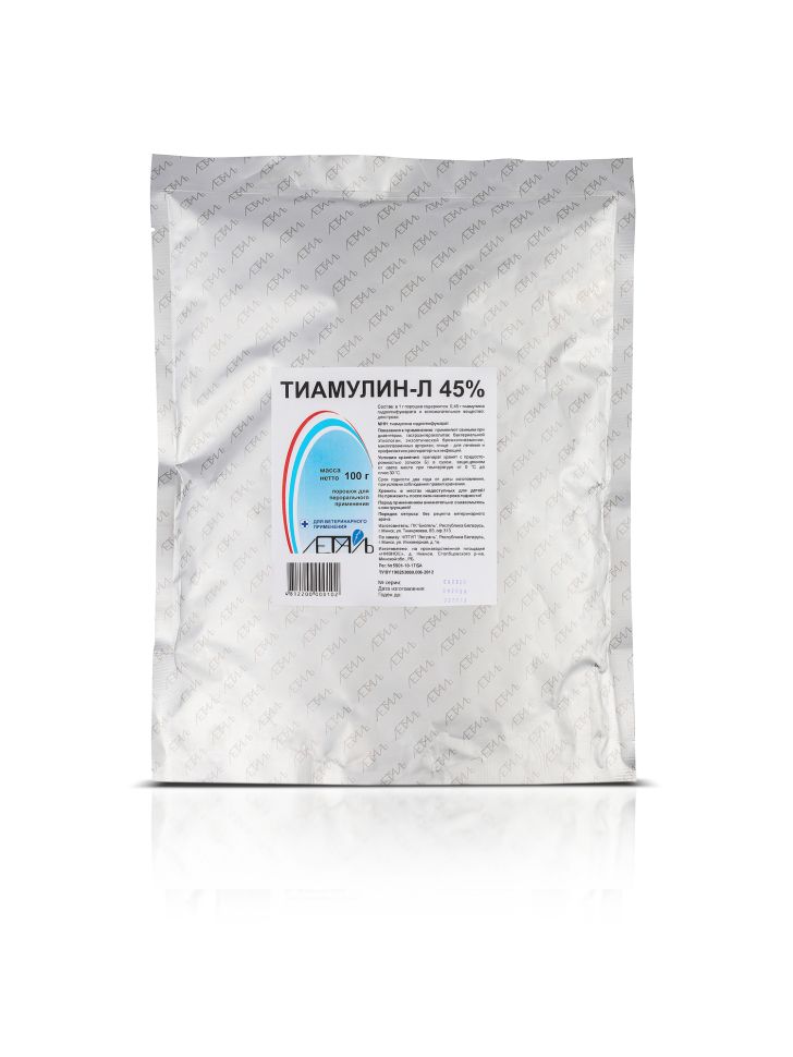 Биогель: Тиамулин Л 45%, порошок, 100 гр