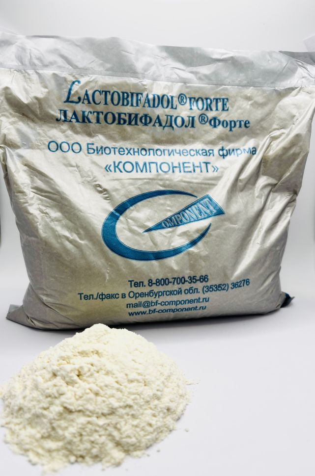 Компонент: Лактобифадол форте на муке, пробиотическая кормовая добавка, 20 кг